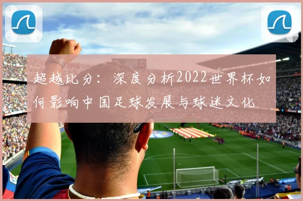 超越比分：深度分析2022世界杯如何影响中国足球发展与球迷文化